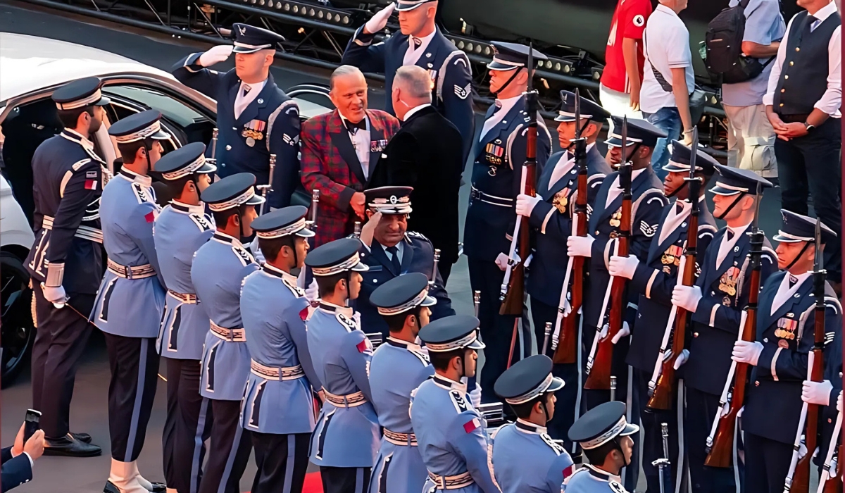 Police Academy Participates in 'Basel Tattoo' Military Music Festival